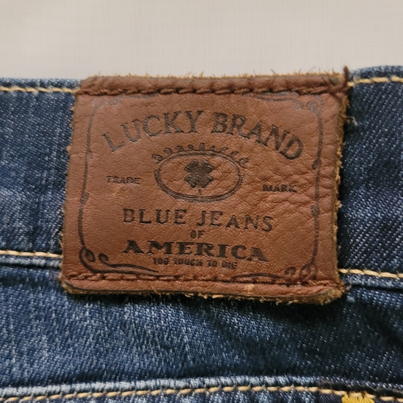 LUCKY BRAND Charlie Skinny Blue Denim Jeans Women's Size 10 / 30 - Picture 7 of 10